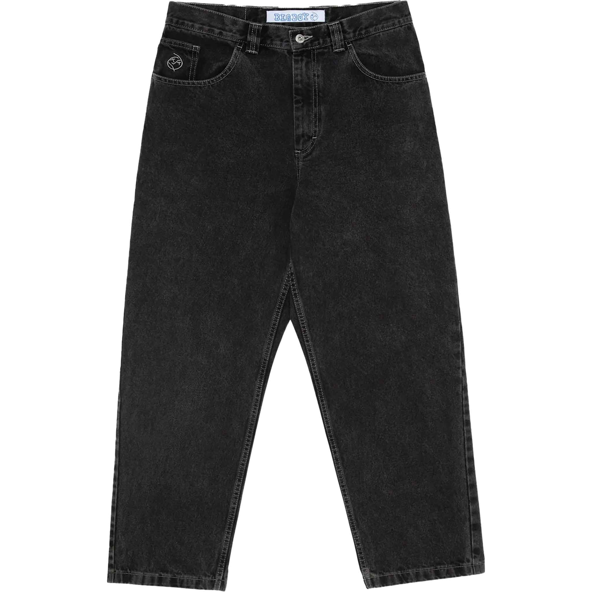 Polar Big Boy Jeans Silver Black Pants