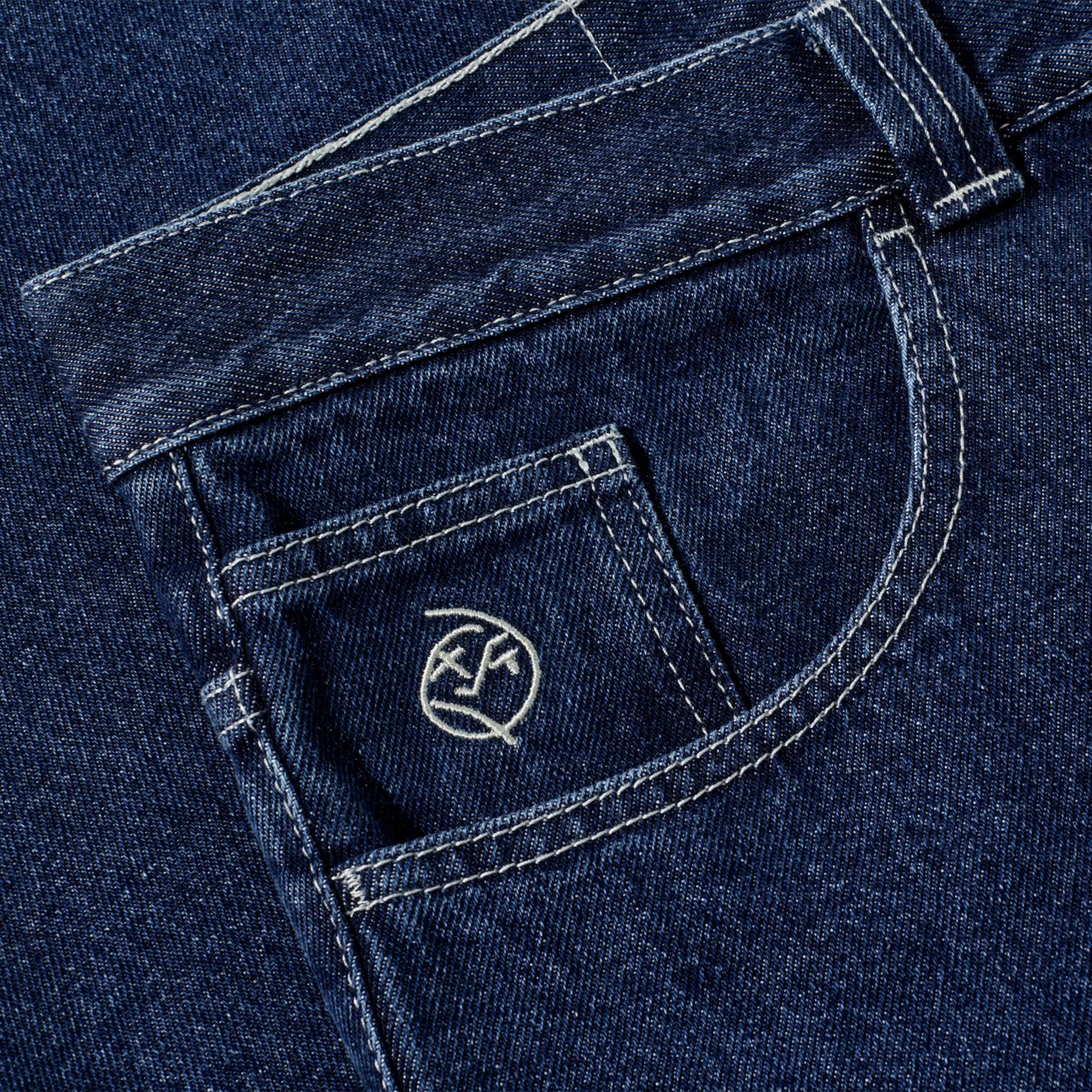 Polar Big Boy Pants Dark Blue White Stitching Pants