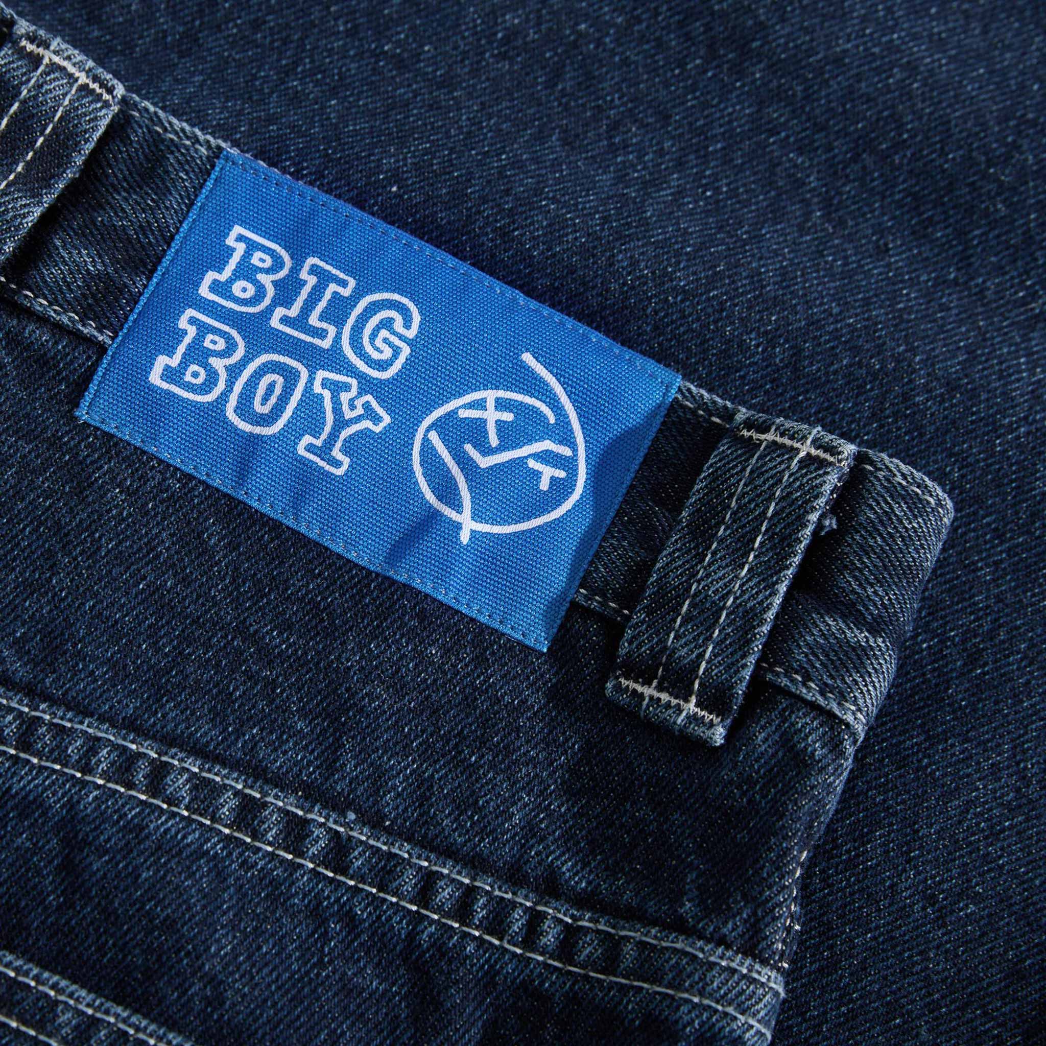Polar Big Boy Pants Indigo – Denim - Sanction Skate And Snow