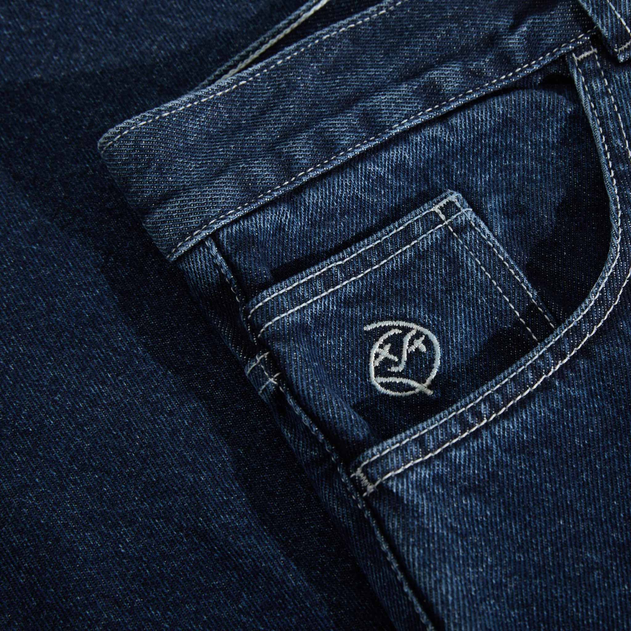 Polar Big Boy Pants Indigo – Denim - Sanction Skate And Snow