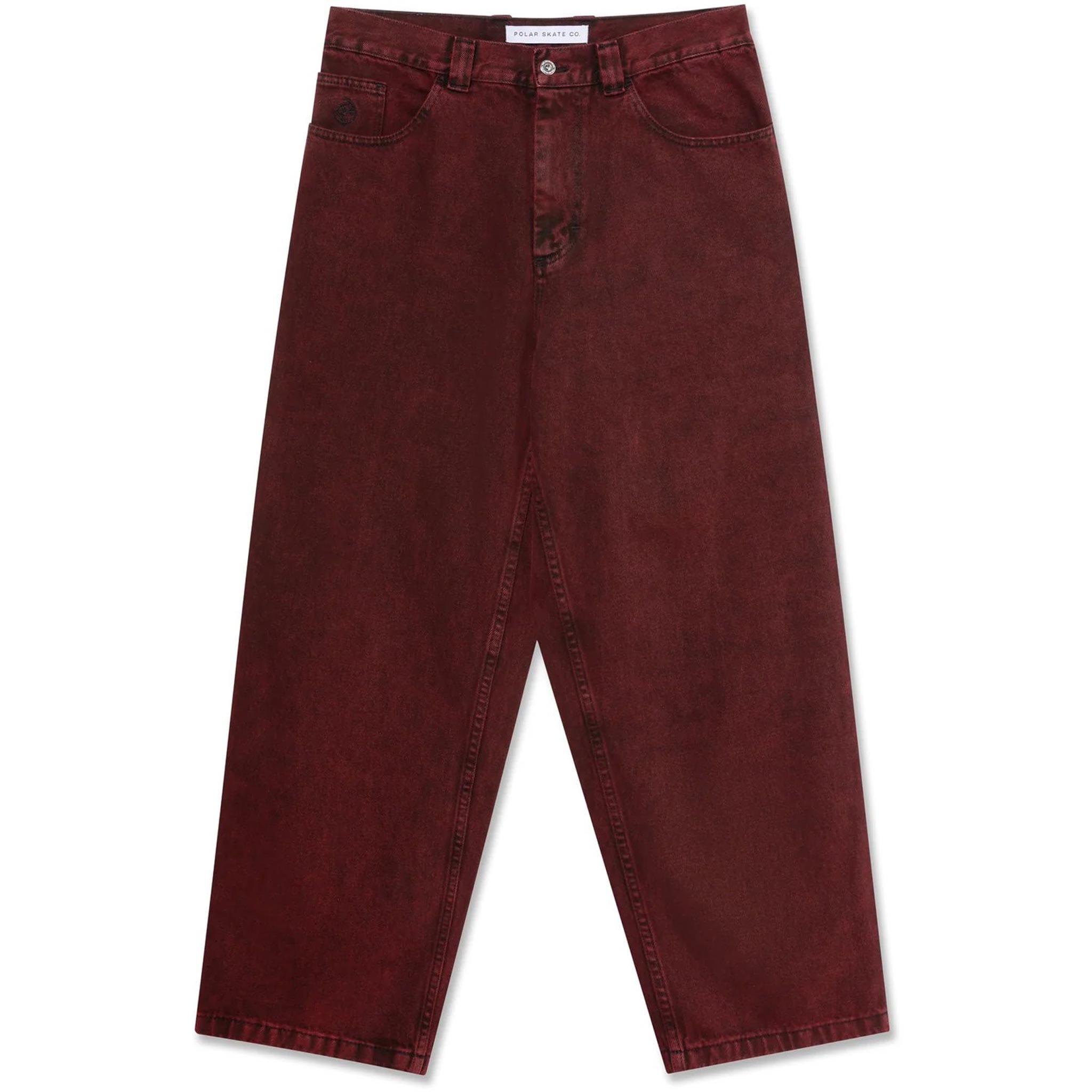 Polar Big Boy Pants Red Black Pants