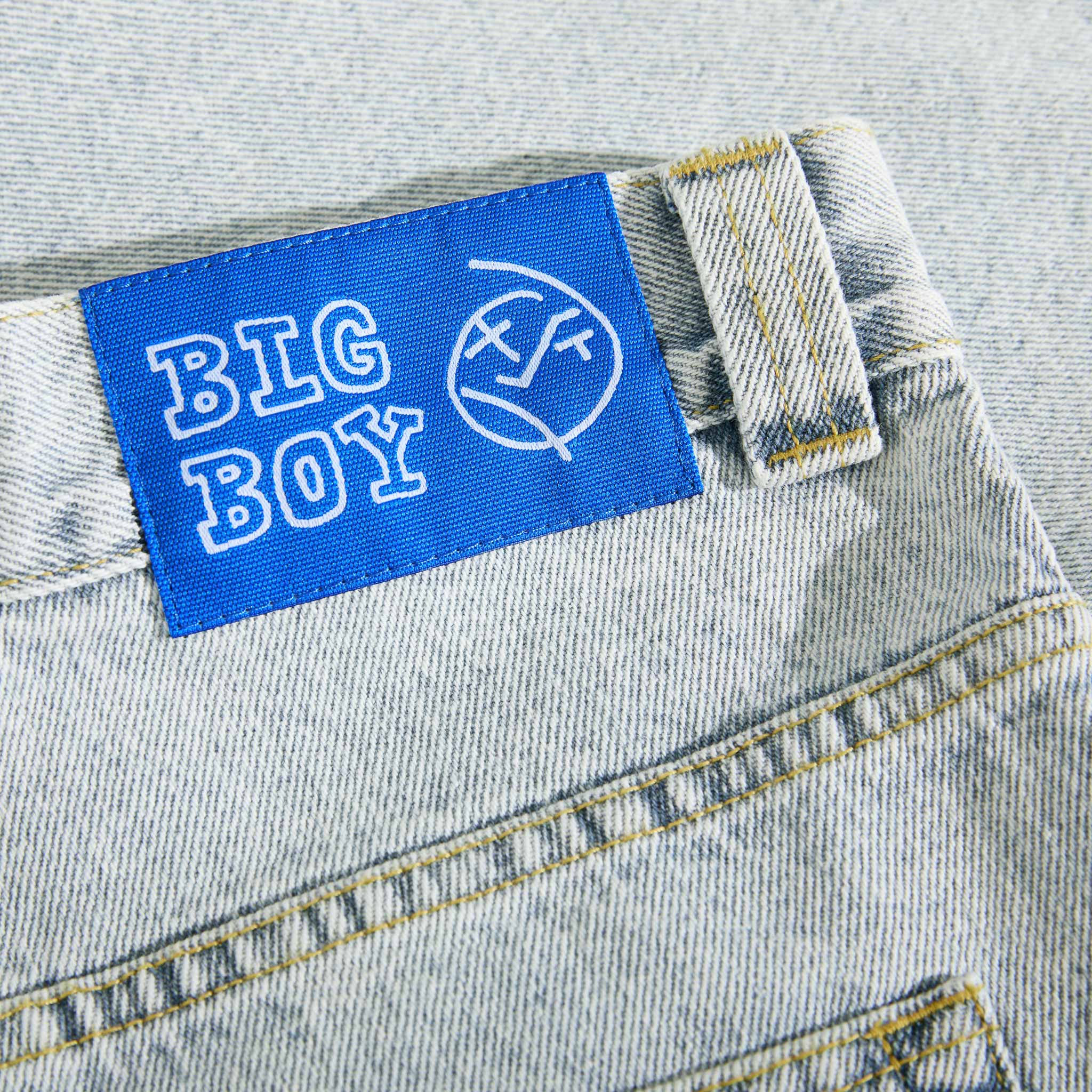 Polar Big Boy Shorts Light Blue - Sanction Skate And Snow