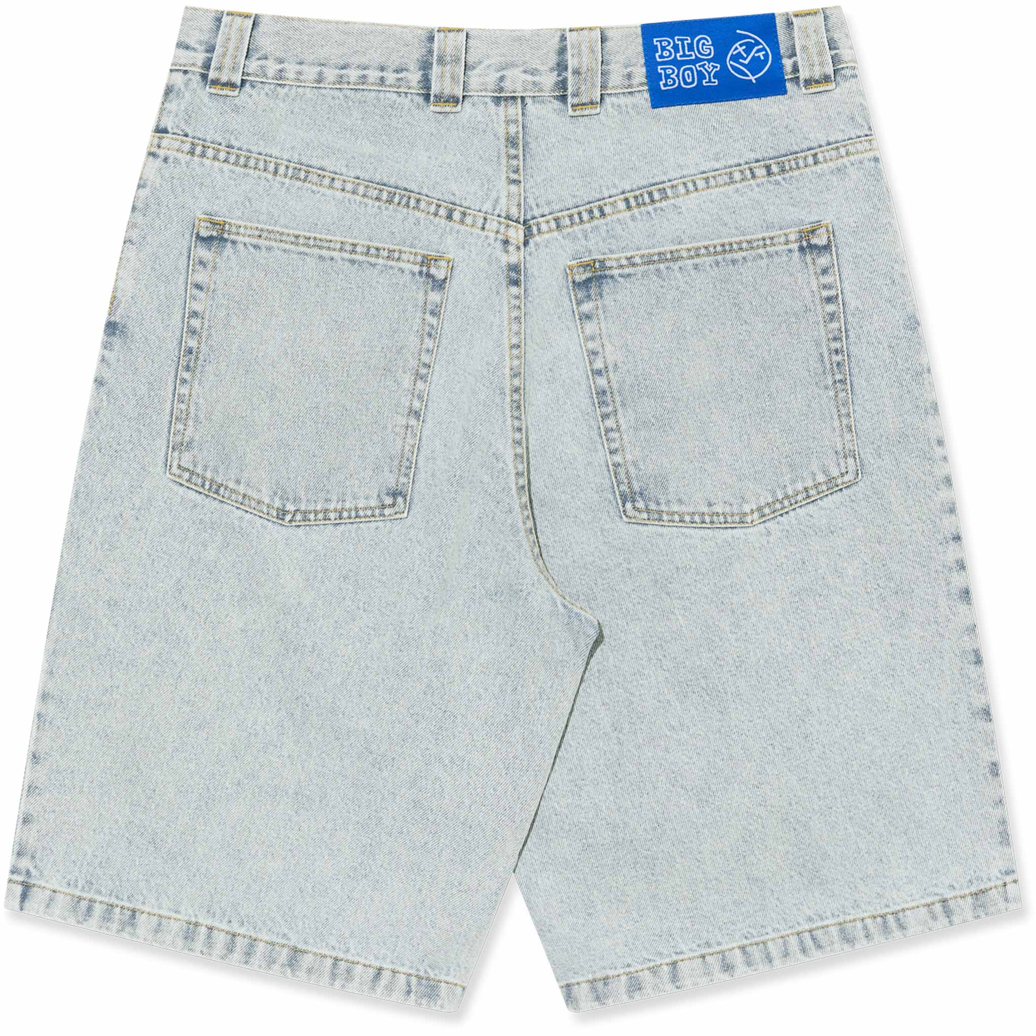 Polar Big Boy Shorts Light Blue - Sanction Skate And Snow