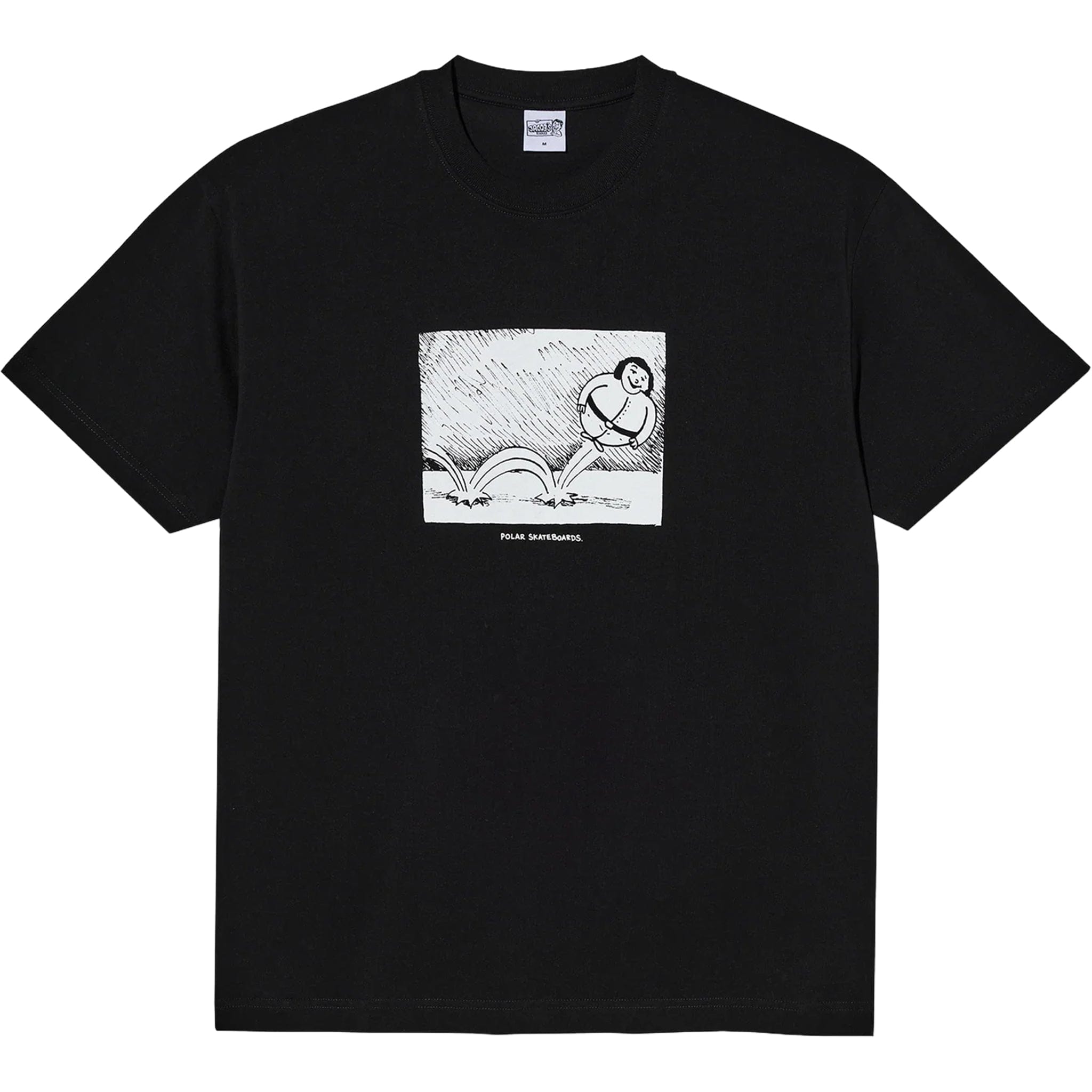 Polar Bounce Tee Black T Shirt
