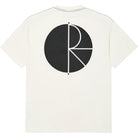 Polar Contrast T-Shirt Fill Logo Ivory Black T Shirt