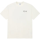 Polar Contrast T-Shirt Fill Logo Ivory Black T Shirt