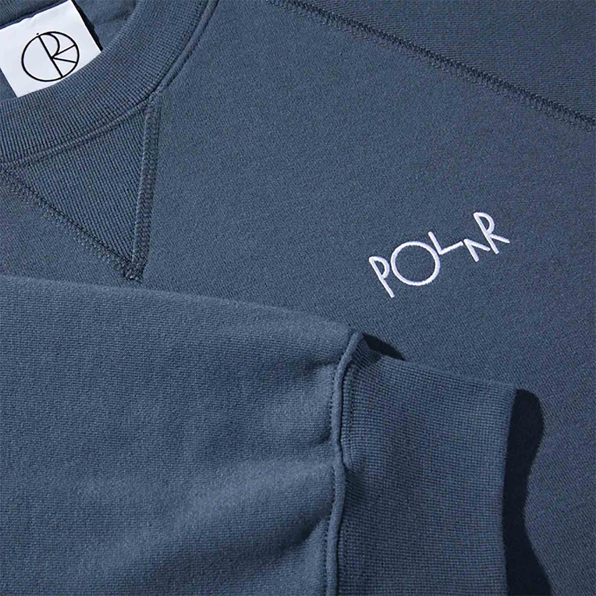Polar Default Crewneck Grey Blue Sweatshirts