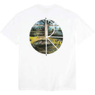 Polar Fill Logo Burnside Tee White T Shirt