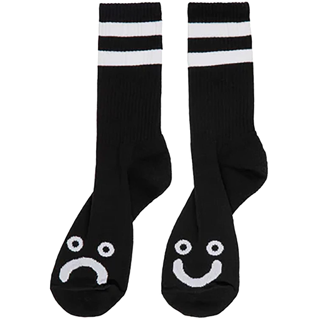 Polar Happy Sad Socks Black Socks