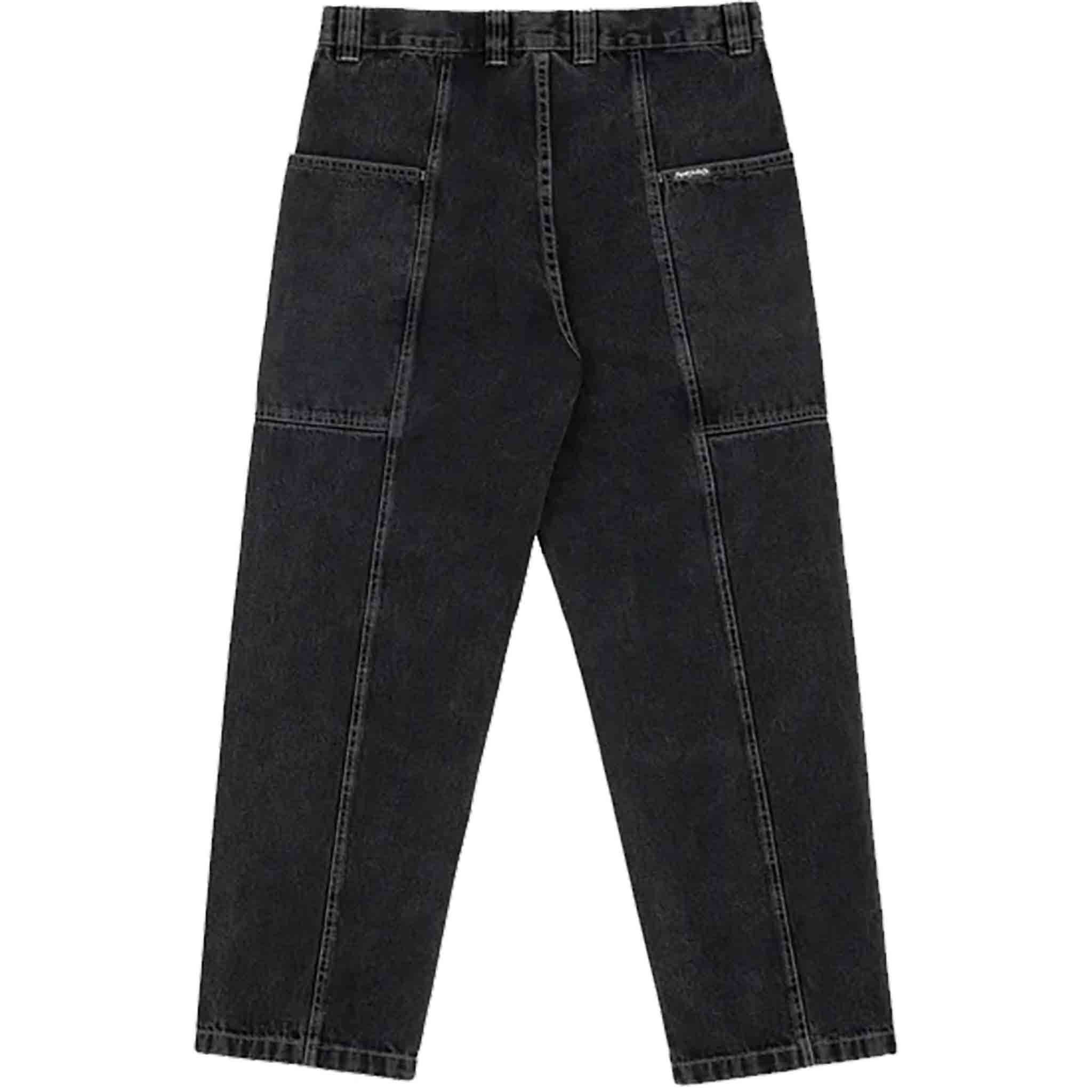 Polar Jiro Pants Denim Silver Black Pants