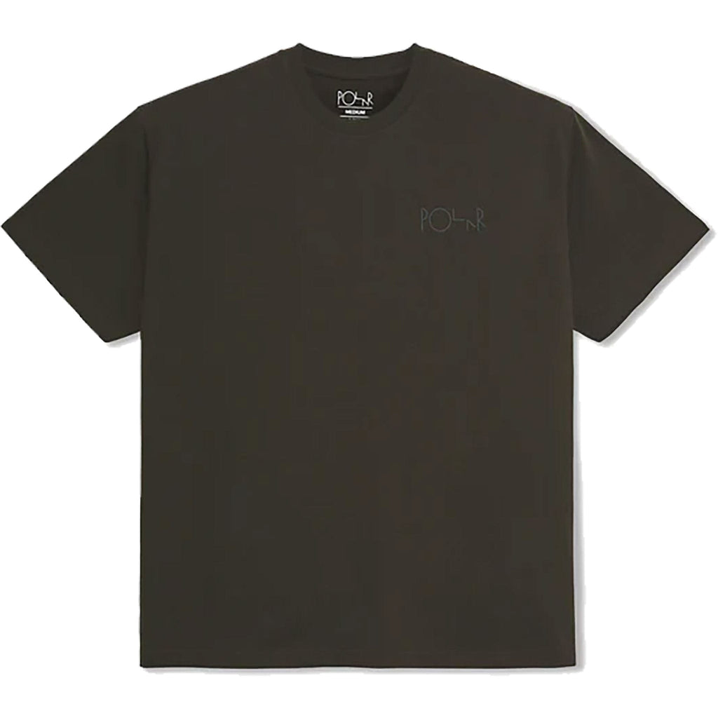 Polar Stroke Logo Tee Dirty Black tshirt