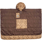 Poler Reversable Poncho Goomer Brown Accessories