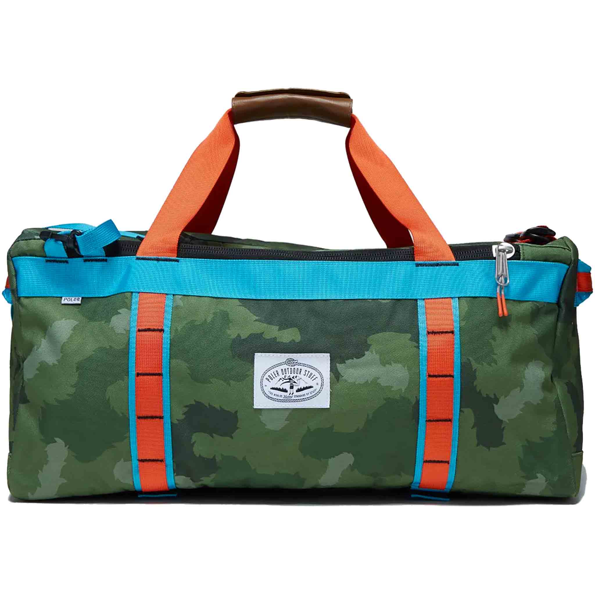 Poler X Lakai Furry Camo Elevated Duffle Bag Bags