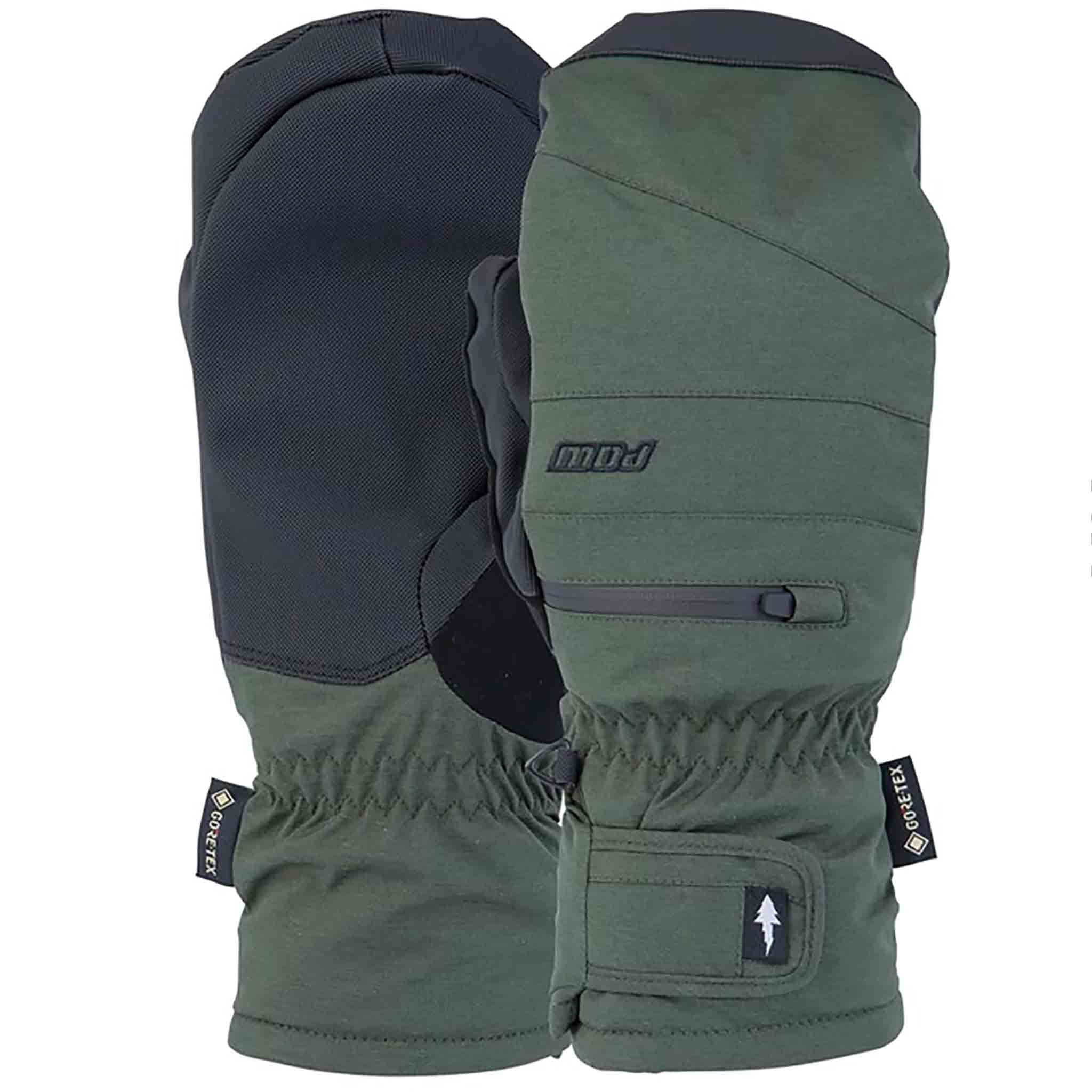 POW Wayback GTX Short Mitt Green 2025 Gloves & Mitts