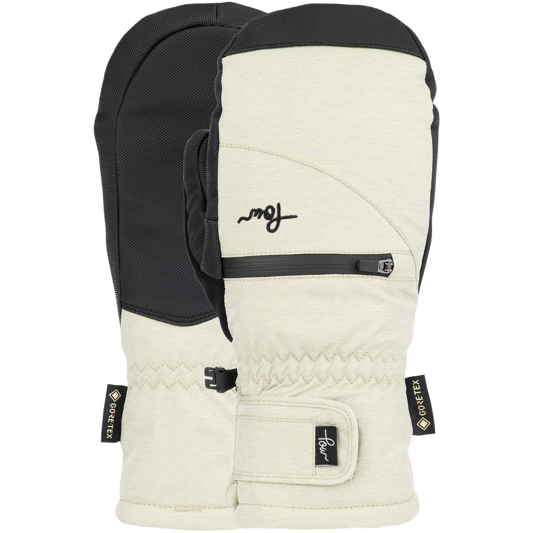 POW Womens Cascadia GTX Short Mitt Stone Gloves & Mitts