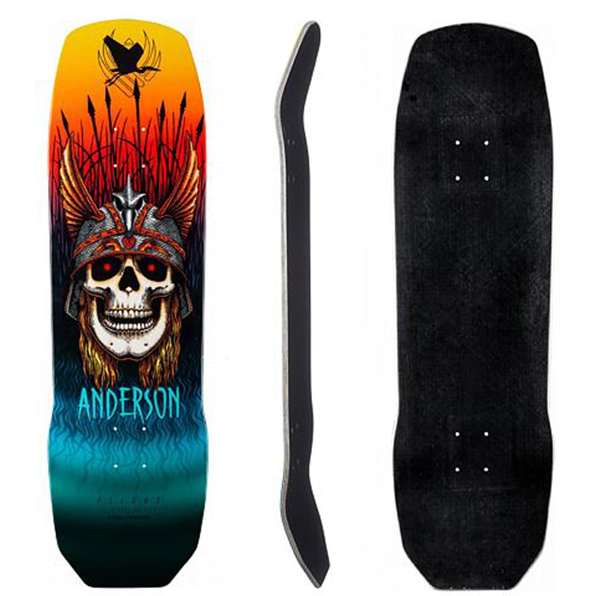 Powell Peralta Anderson Skull Flight Shape 290 9.13" Skateboard Deck Skateboard