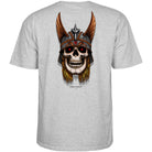 Powell Peralta Anderson Skull Tee Sport Grey T Shirt