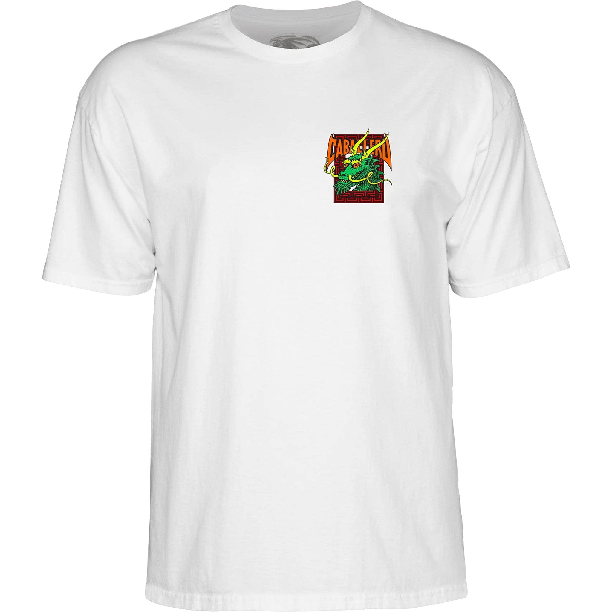 Powell Peralta Caballero Street Dragon T-Shirt White T Shirt
