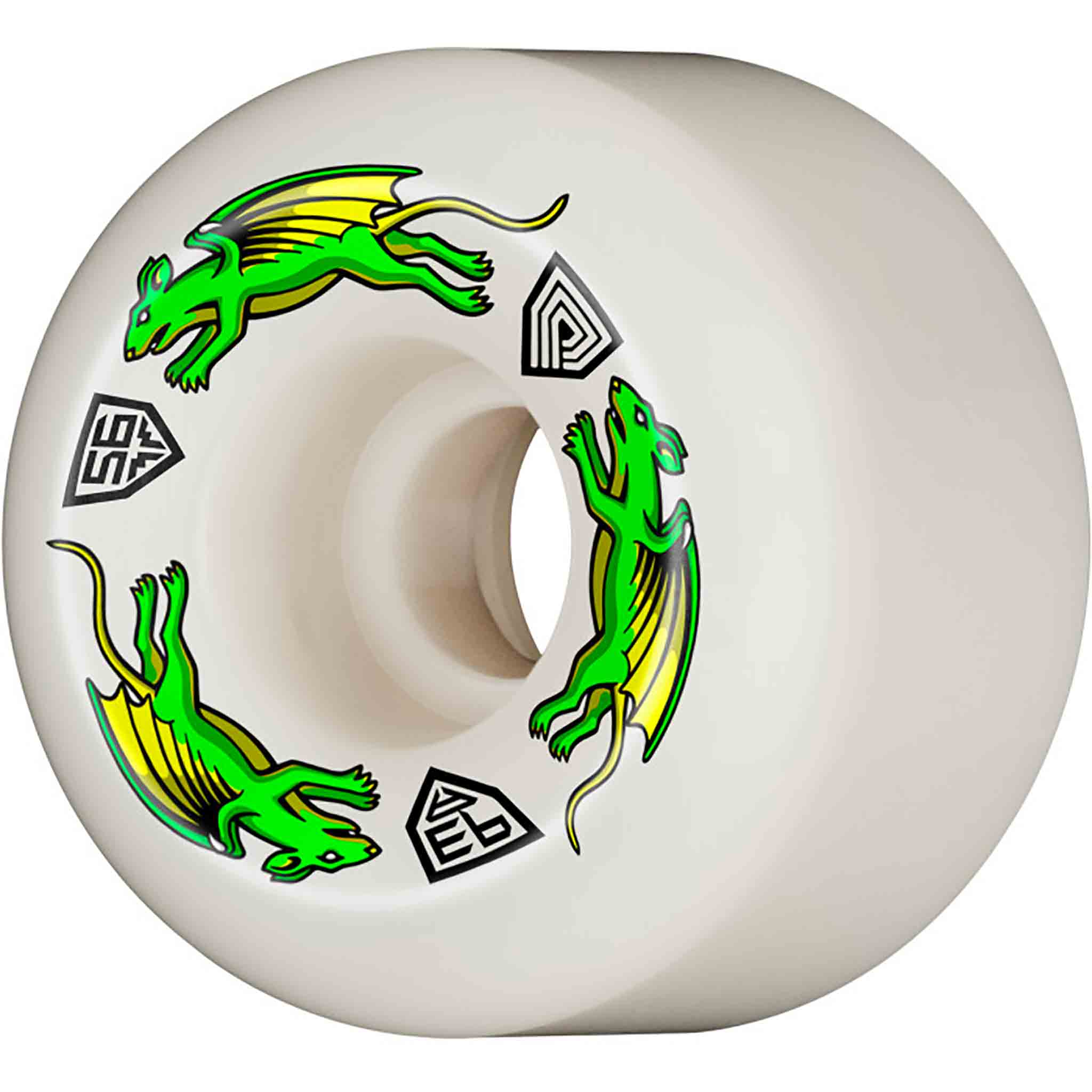 Powell Peralta Dragon Nano Rat 93a 56mm x 39mm Skateboard Wheels Skateboard Wheels