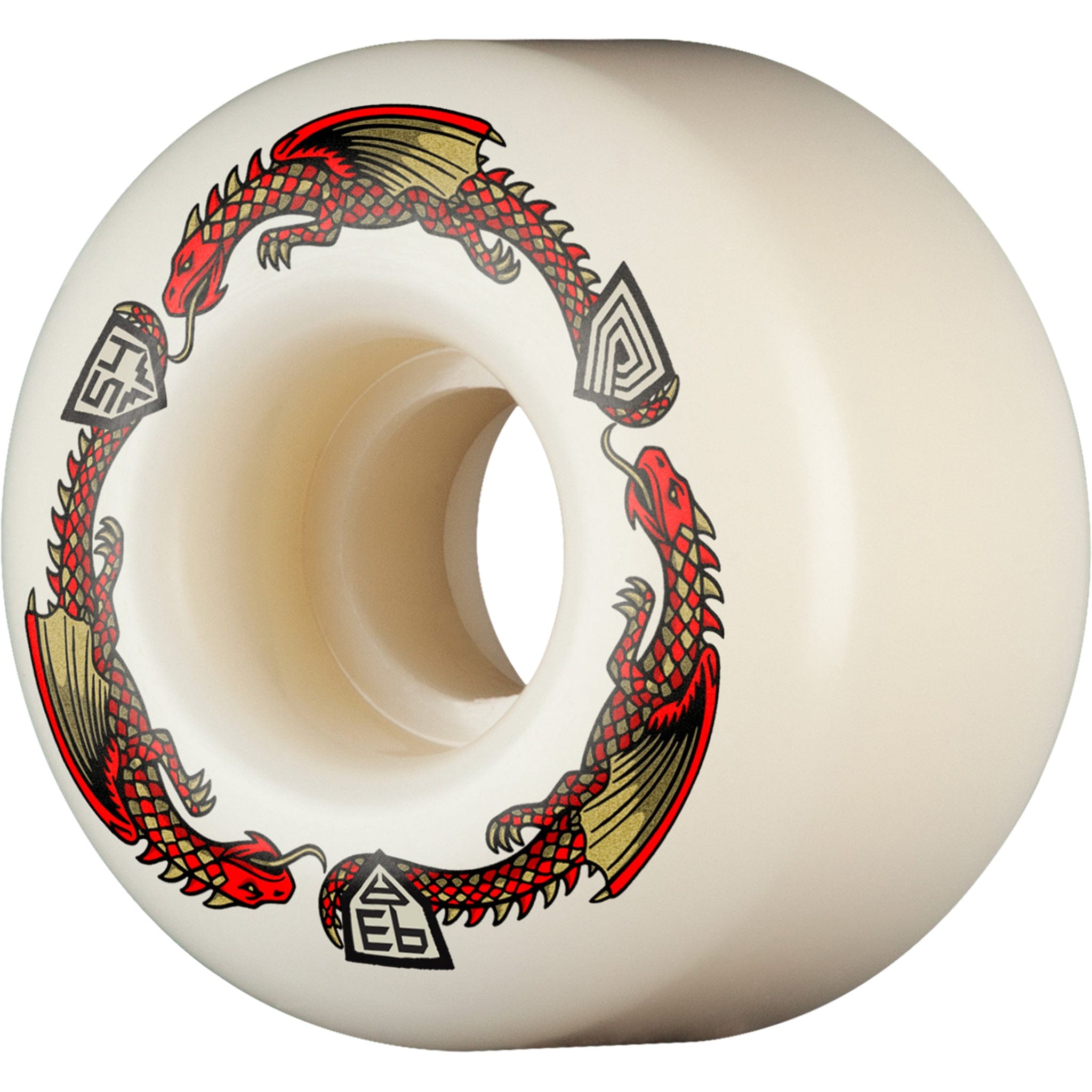 Powell Peralta Dragons V4 Skateboard Wheels 93a 54mm x 34mm Skateboard Wheels