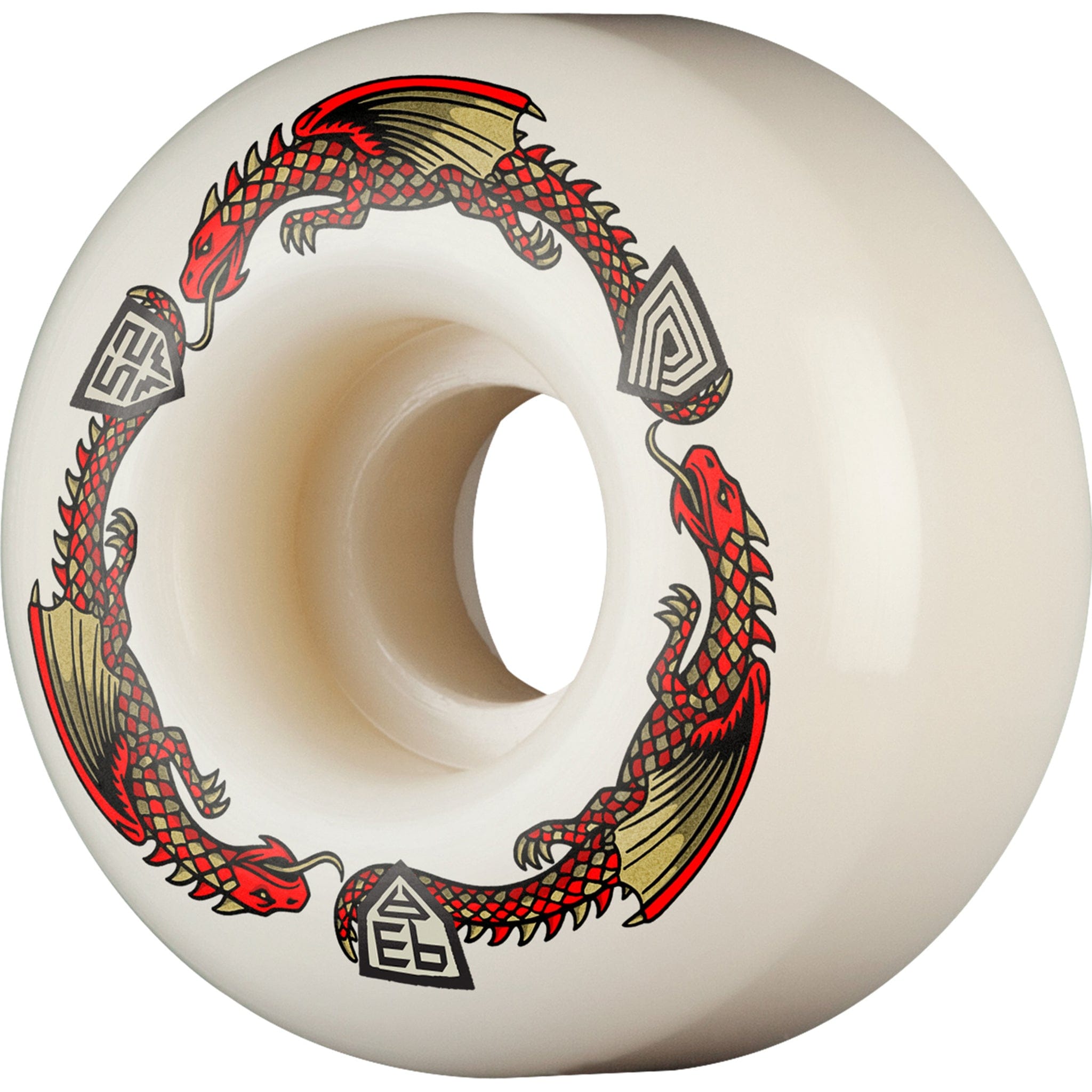 Powell Peralta Dragons V5 Skateboard Wheels 93a 52mm x 30mm Skateboard Wheels