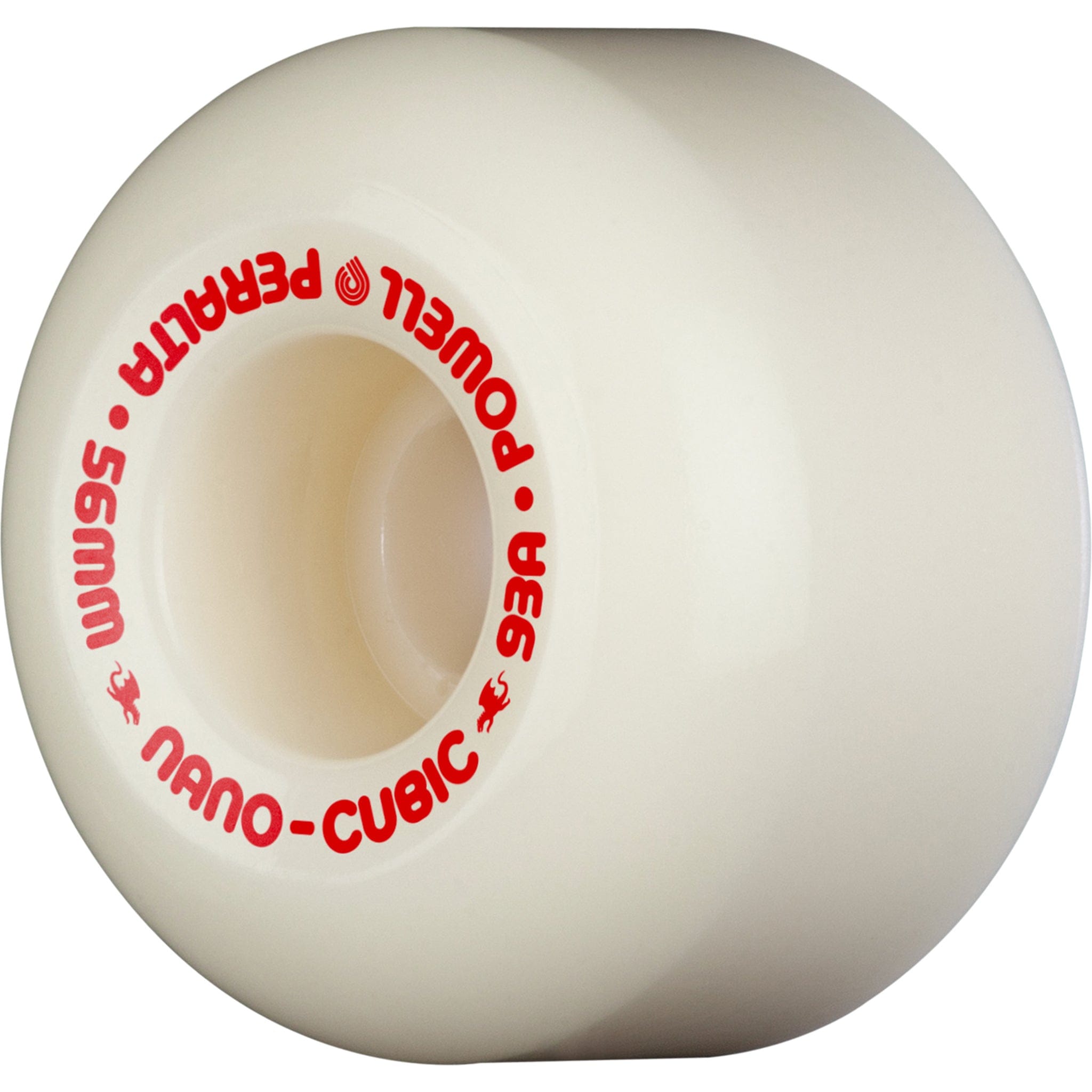 Powell Peralta Nano Cubic Dragons Asymmetrical Skateboard Wheels 93a 56mm x 37mm Skateboard Wheels