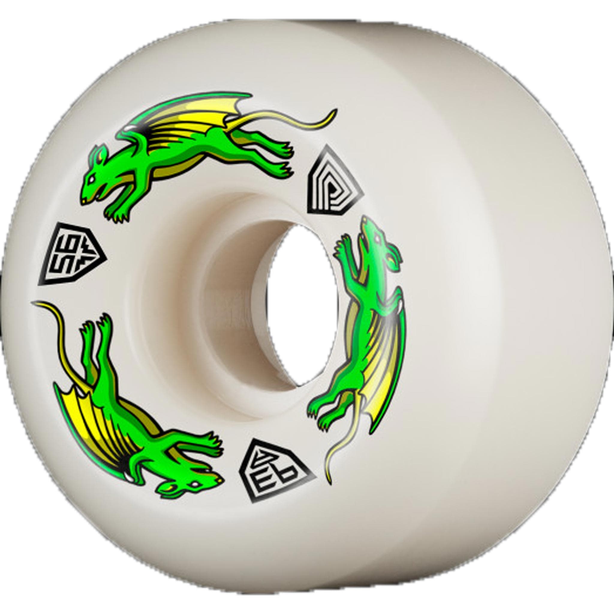 Powell Peralta Nano Rat Dragon 93a 56mm x 36mm Skateboard Wheels Skateboard Wheels