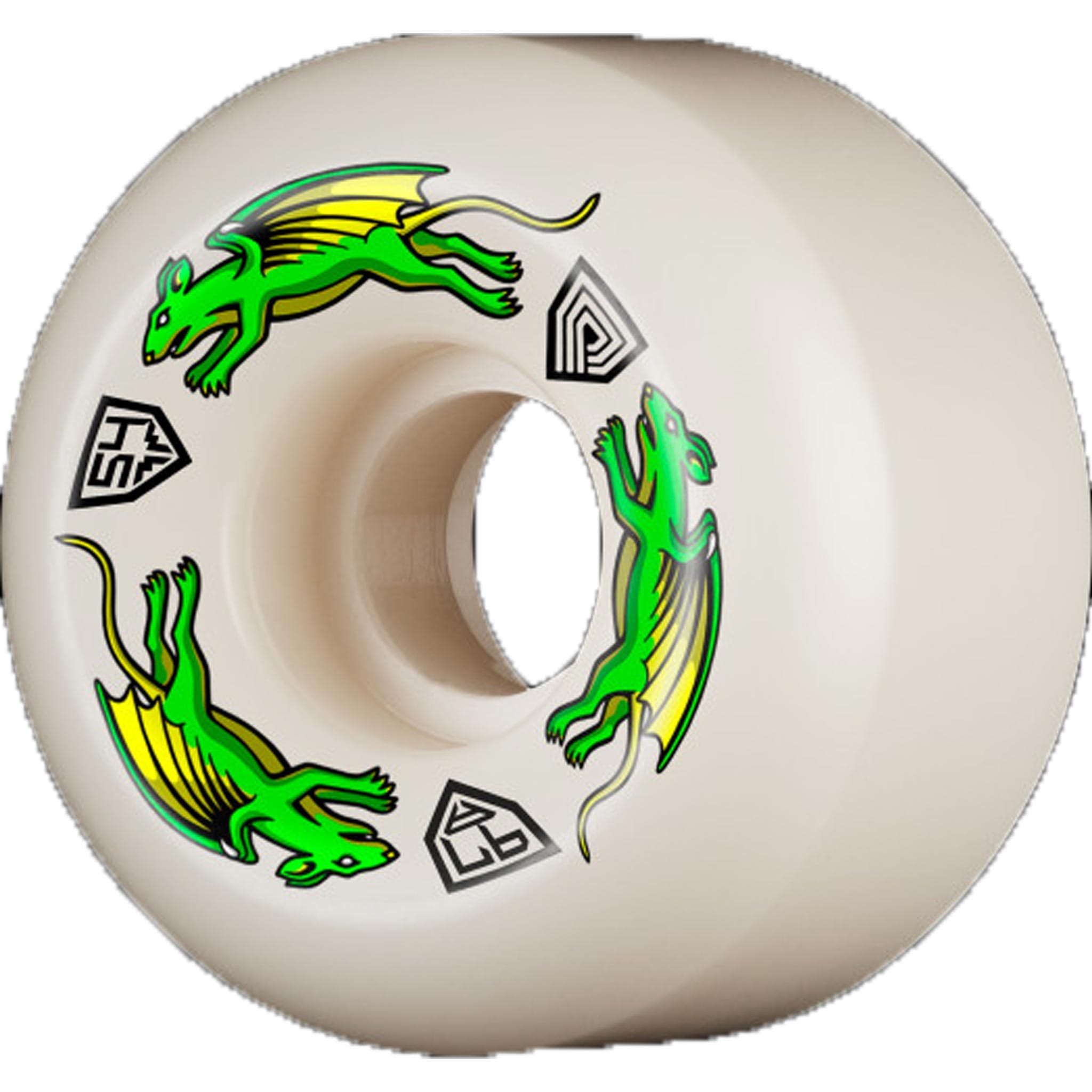 Powell Peralta Nano Rat Dragon 97a 54mm x 34mm Skateboard Wheels Skateboard Wheels