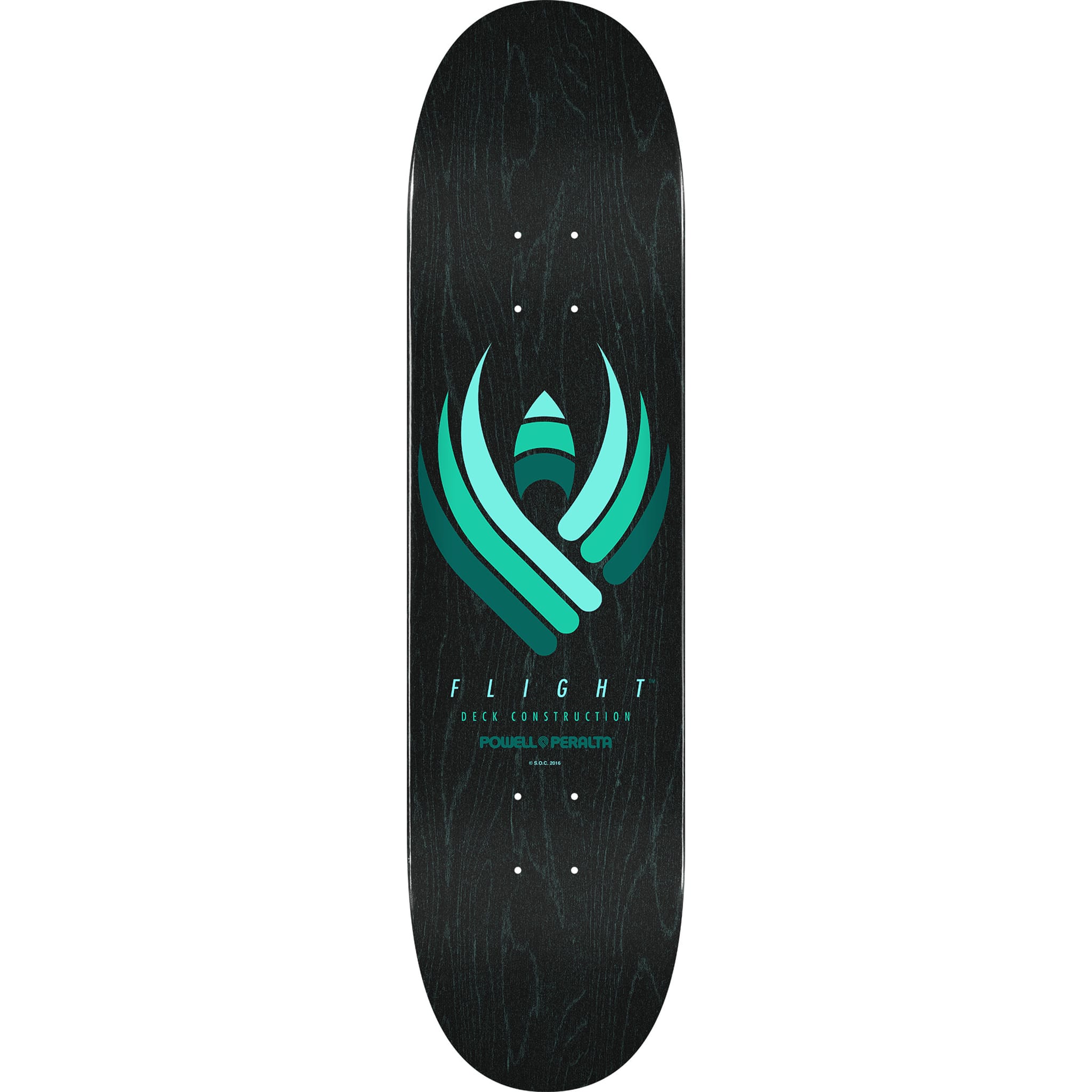 Powell Peralta Retro Black Series Flight Skateboard Deck 8.25" Skateboard
