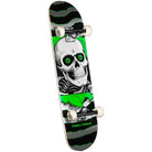 Powell Peralta Ripper One Off 8" Skateboard Complete Silver Green Skateboard Complete