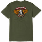 Powell Peralta Ripper Tee Military Green T Shirt