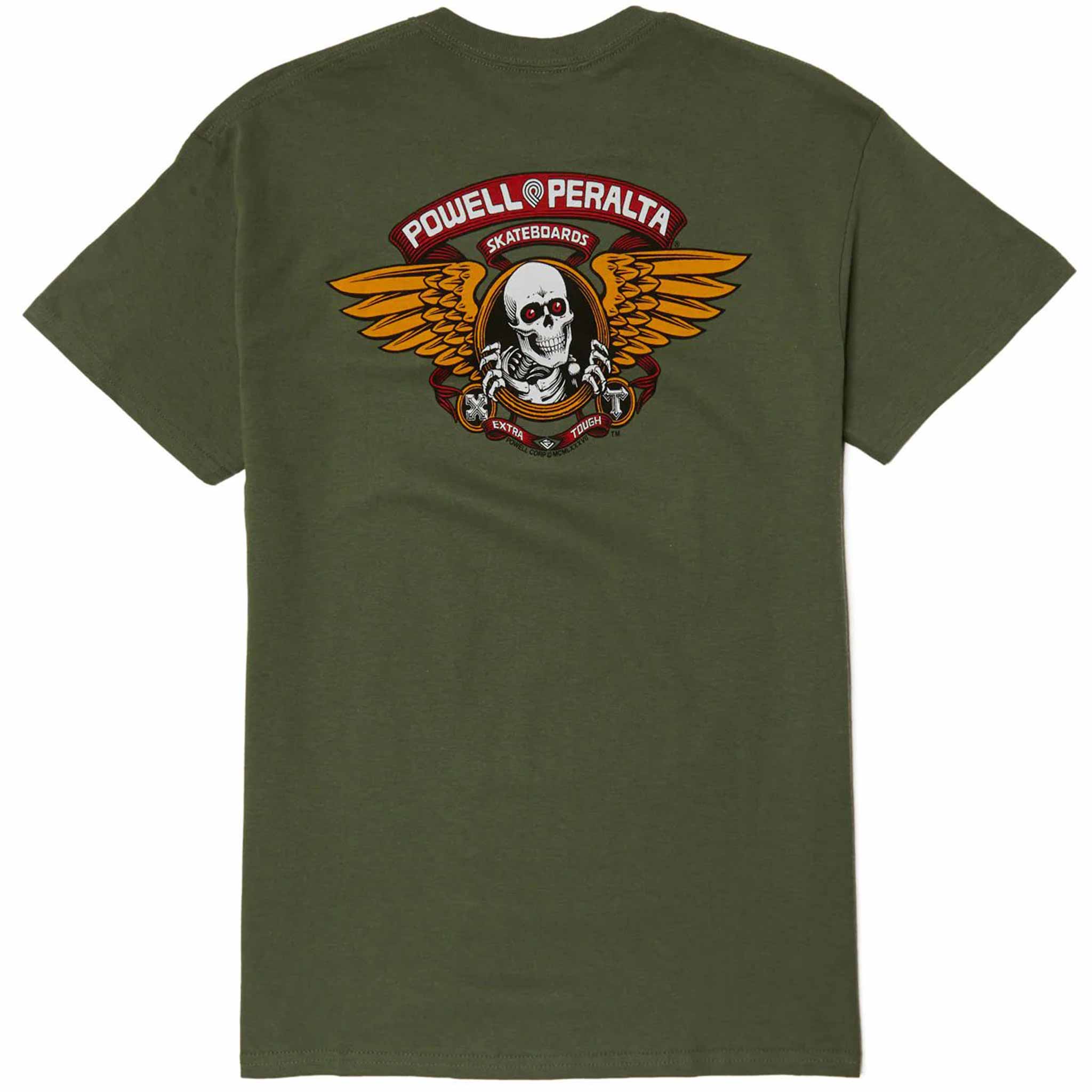 Powell Peralta Ripper Tee Military Green T Shirt