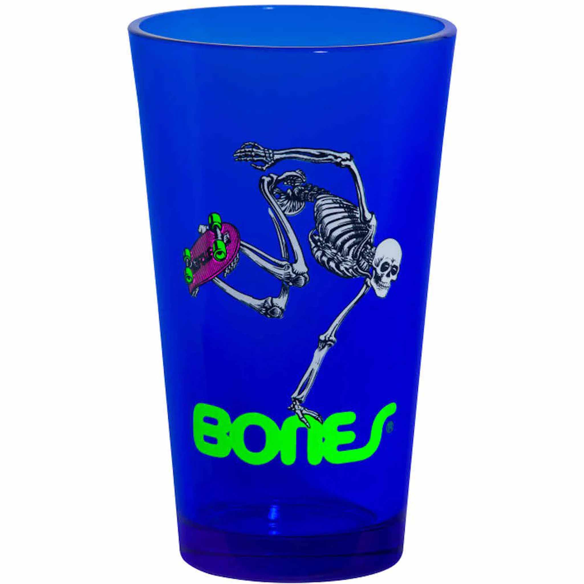 Powell Peralta Skeleton Blacklight Pint Glass Accessories