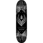 Powell Peralta Skeleton Flight 8.25" Skateboard Deck Silver Foil Skateboard