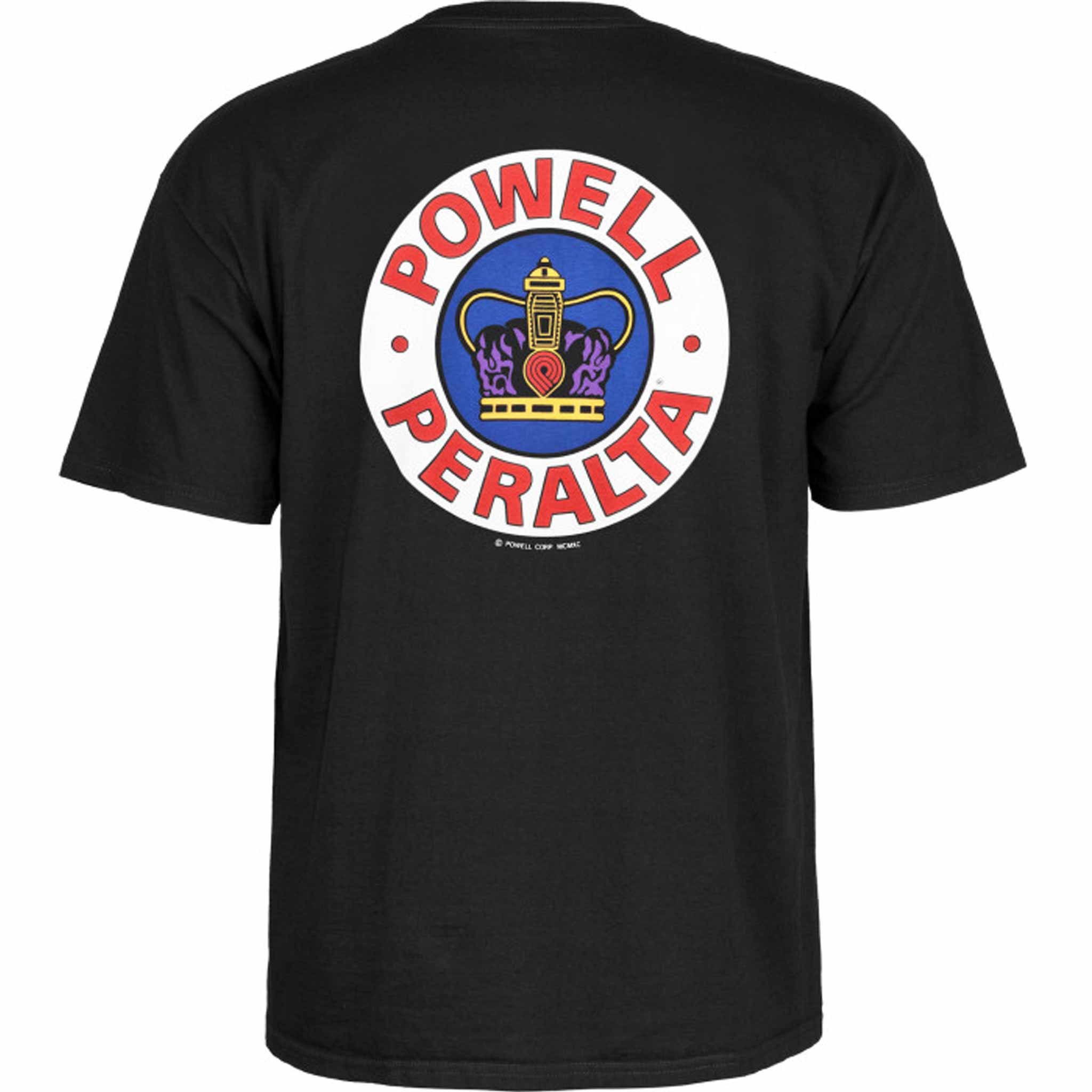 Powell Peralta Supreme T-Shirt Black - Sanction Skate And Snow