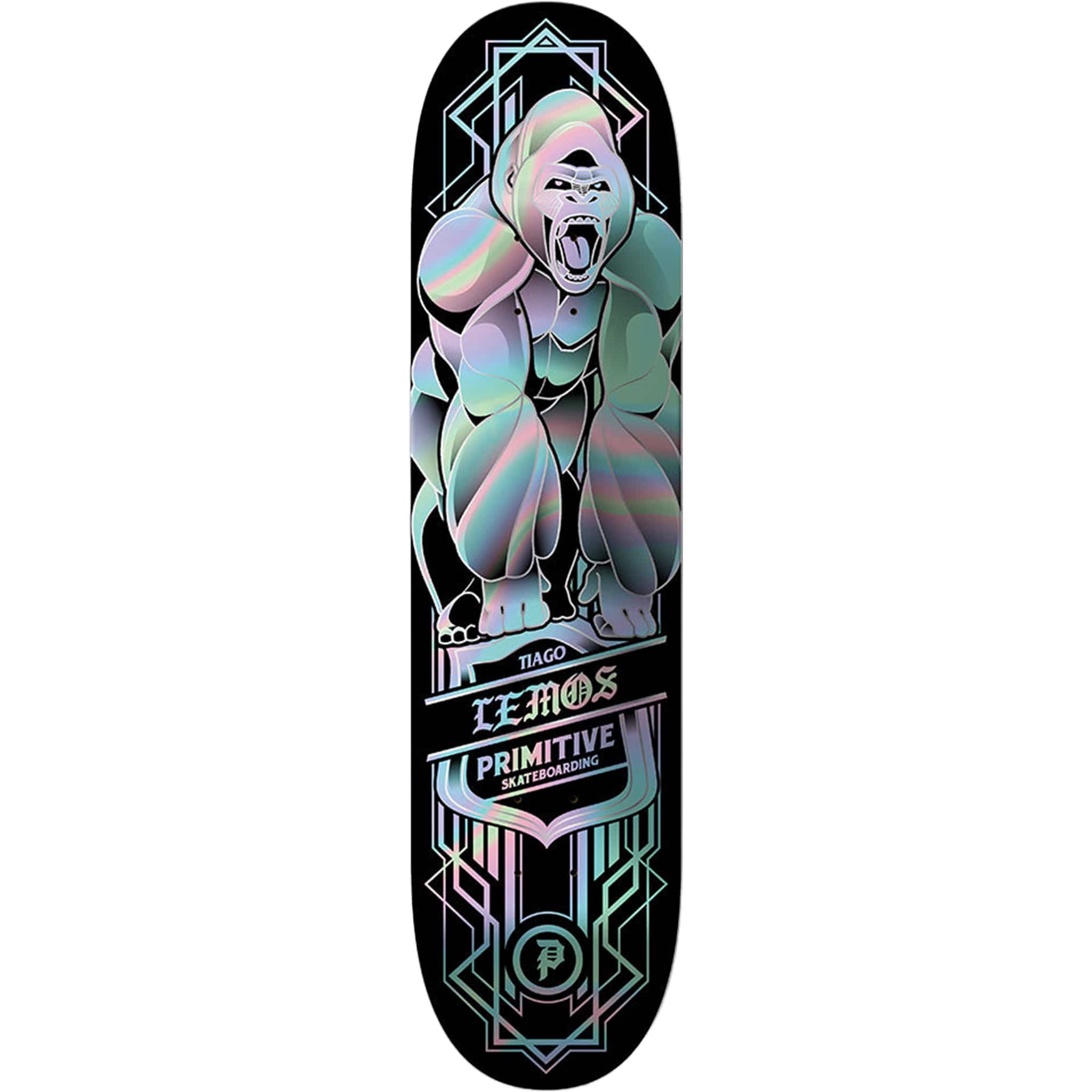 Primitive Lemos Gorilla Spectra Skateboard Deck 8" Skateboard