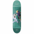 Primitive X Dragon Ball Z Timeline 8.125" Skateboard Deck Teal Skateboard