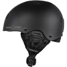 Pro-Tec Low Pro Certified Snow Helmet Matte Black Snowboard Helmet