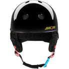 Pro-Tec Low Pro Certified Snow Helmet Santa Cruz Gloss Black Snowboard Helmet