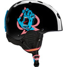 Pro-Tec Low Pro Certified Snow Helmet Santa Cruz Gloss Black Snowboard Helmet