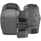 Pro-Tec Street Adult 3-Pack Pad Set Grey Skateboard Protection