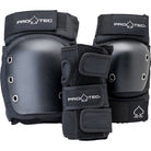 Pro-Tec Street Junior 3-Pack Pad Set Black Skateboard Protection