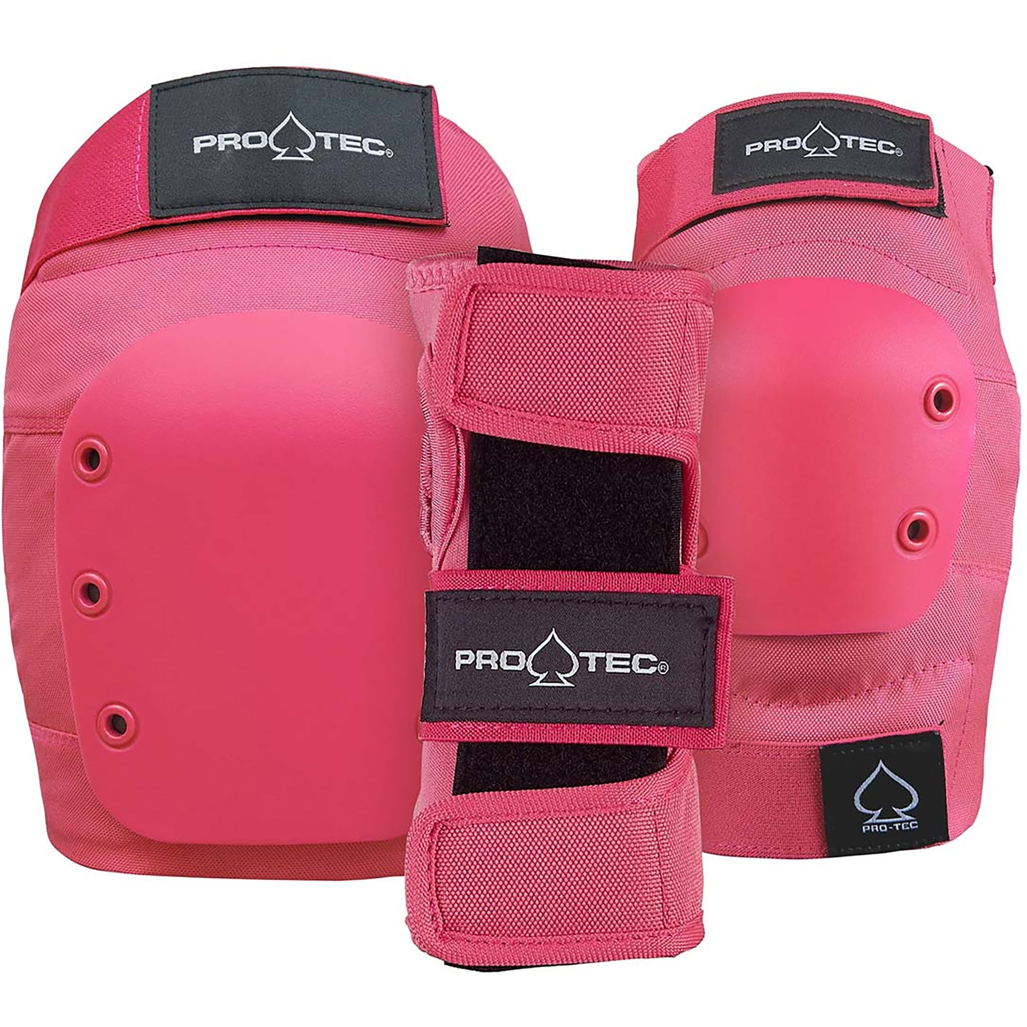 Pro-Tec Street Junior 3-Pack Pad Set Pink Skateboard Protection