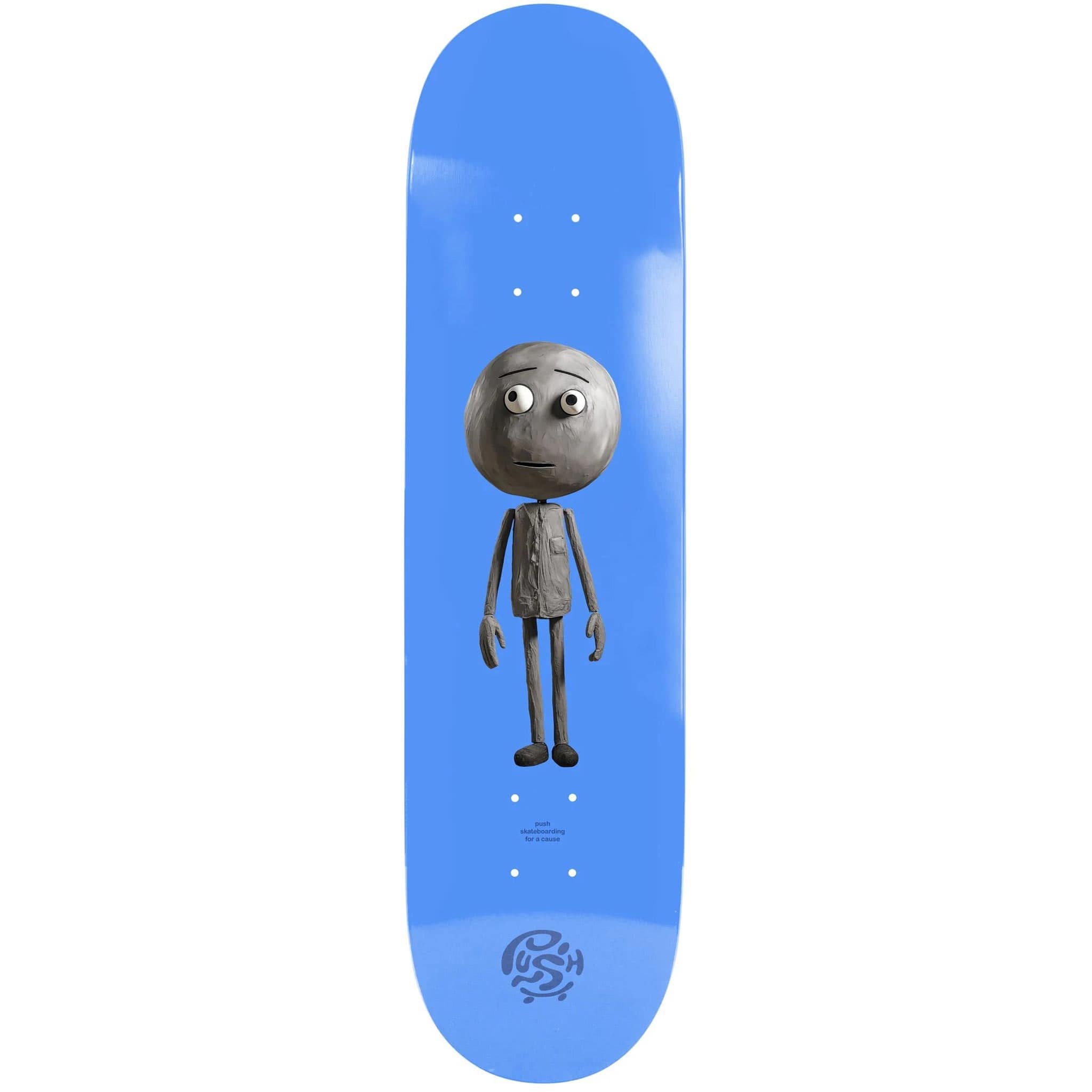 Push Concrete Guy 7.75" Skateboard Complete Skateboard Complete