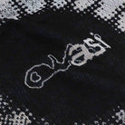 Quasi Hard Dream Jacquard Blanket Black White Accessories