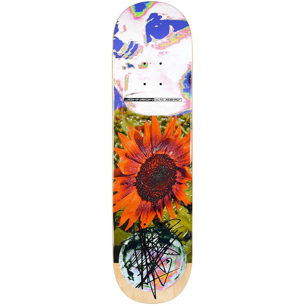 Quasi Johnson Acid Ply 2 8.25" Skateboard Deck Skateboard