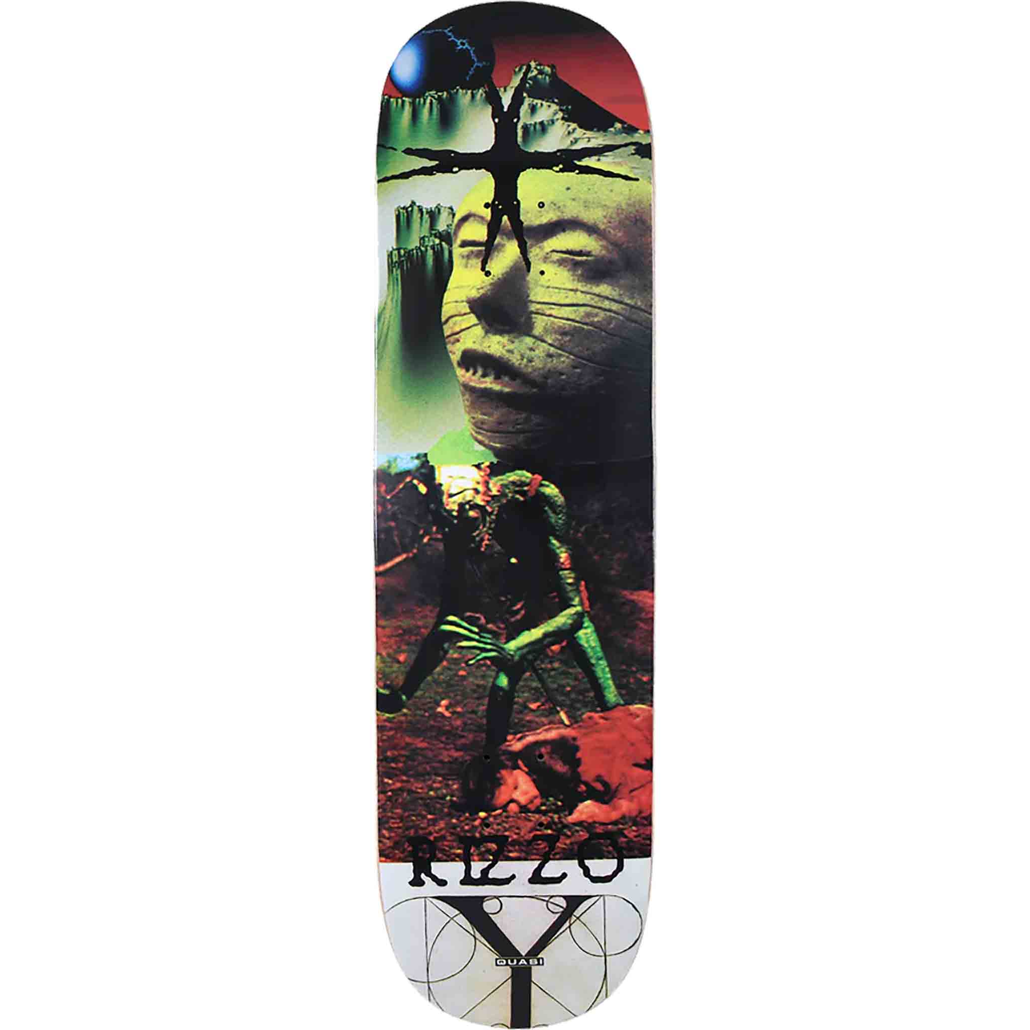 Quasi Rizzo Heroic Dose 8.5" Skateboard Deck Skateboard