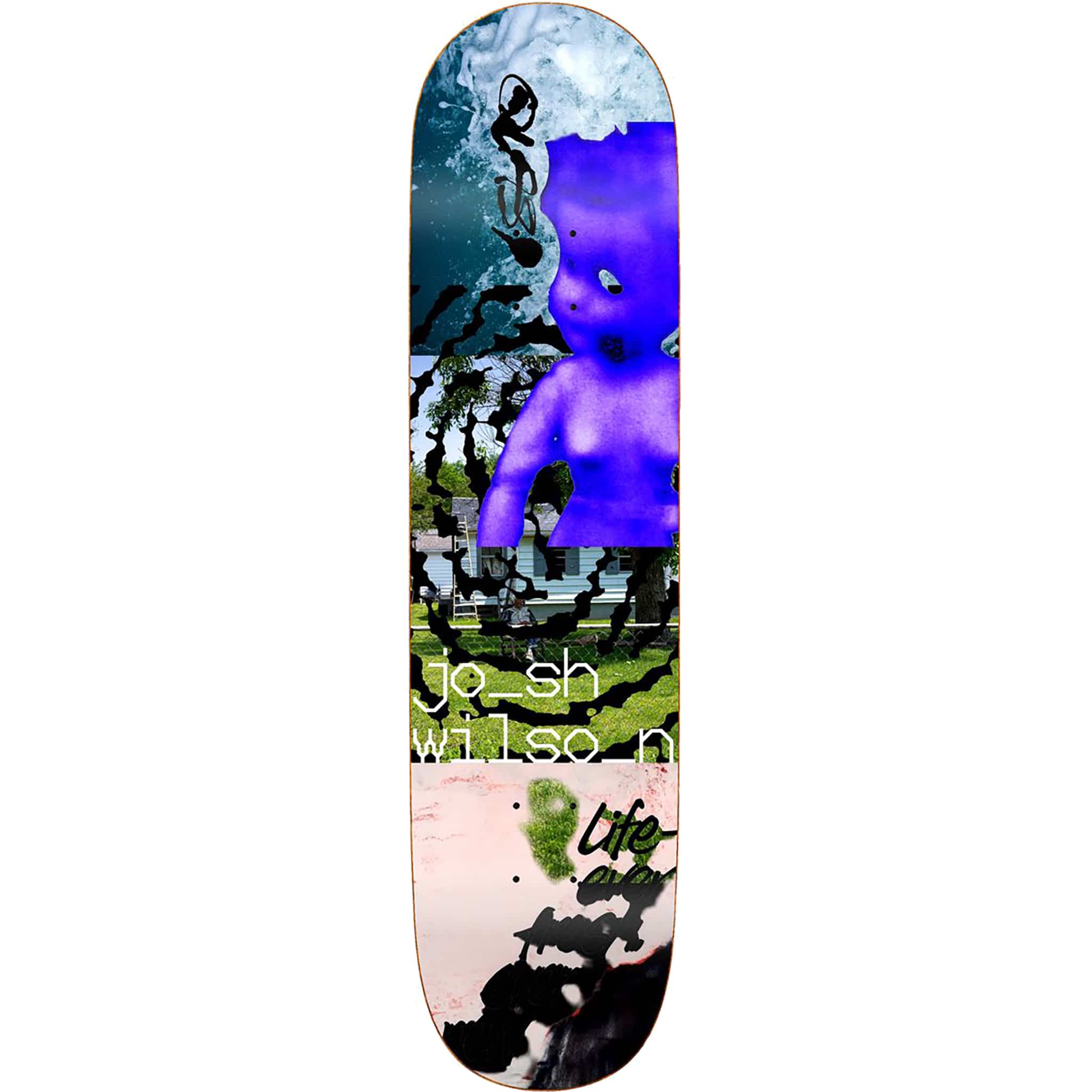 Quasi Wilson 'Need More' Skateboard Deck 8" Skateboard