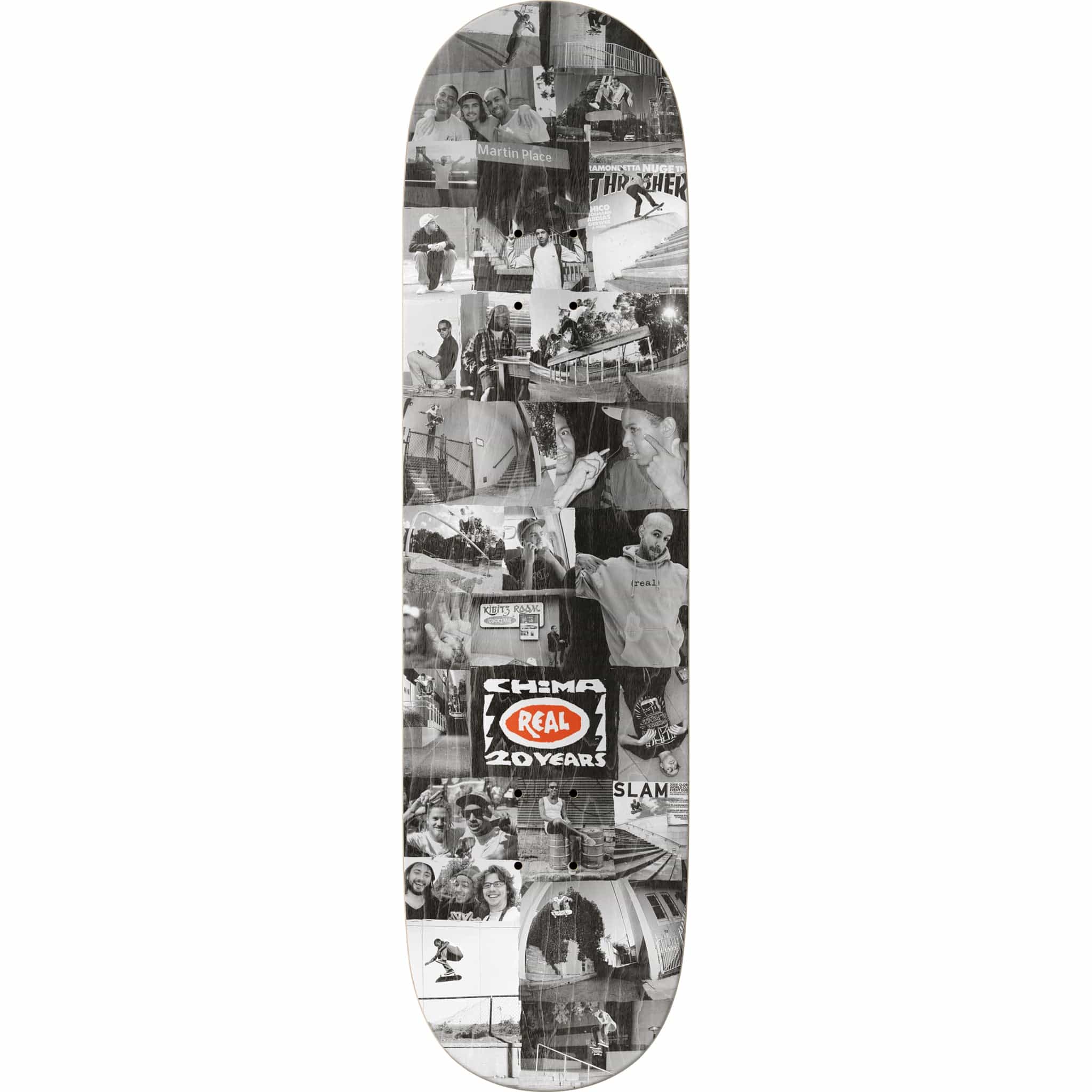Real Chima 20 Years Skateboard Deck 8.25" Skateboard