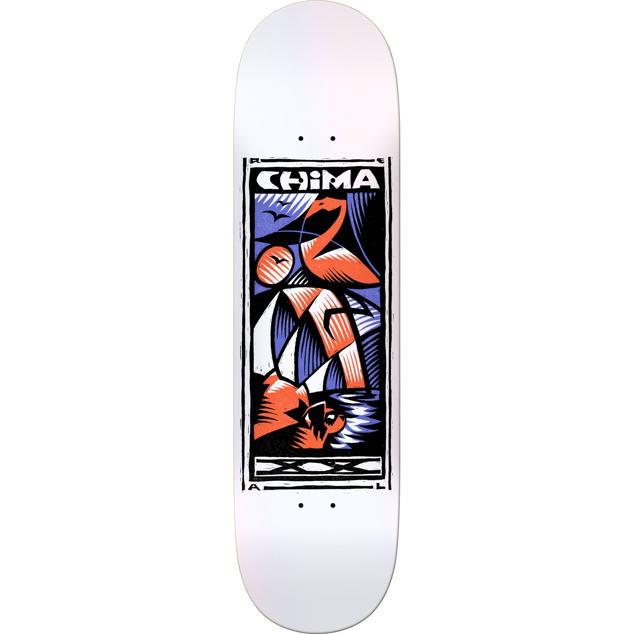 Real Chima 20 Years Skateboard Deck 8.25" Skateboard